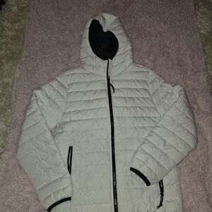 Aeropostale Black and White Puffer Jacket